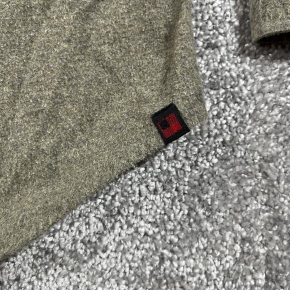 Woolrich Flannel Shirt Mens Large Button Down Outdoors Cotton Shale Gray Brown - Picture 6 of 12